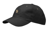branded black cap
