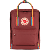 branded red kanken rainbow backpack from fjallraven india