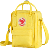 front view of classic  fjallraven kanken sling in corn colure 