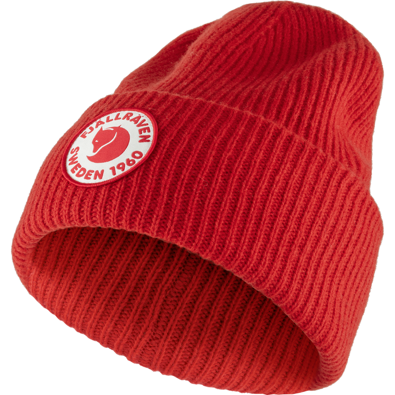Woolen red branded hat or cap