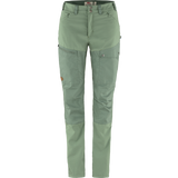 Fjallraven branded and durable Green women trousers or pants. 
