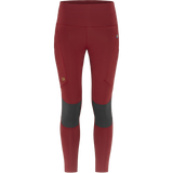 branded & durable red slim fit women trousers.