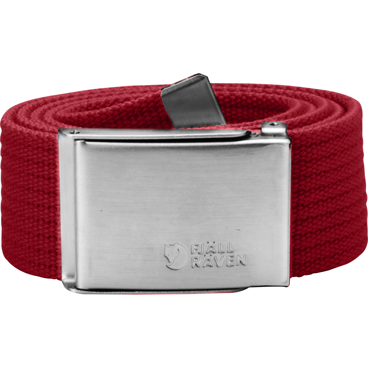 red durable branded belt