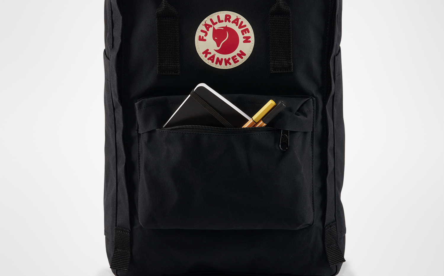 front pocket of kanken laptop 15" backpack