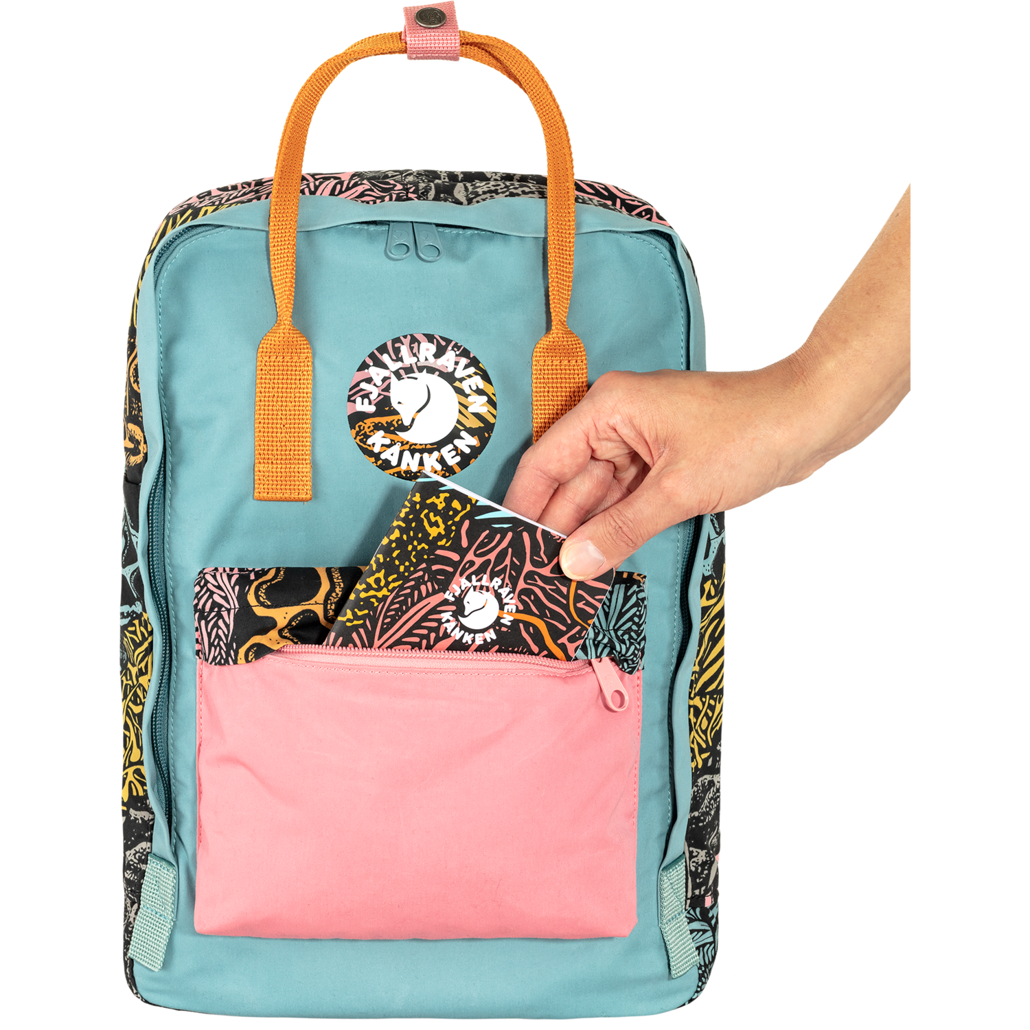Fjallraven Backpack With Decorated Kanken Decorate Kanken On Sale