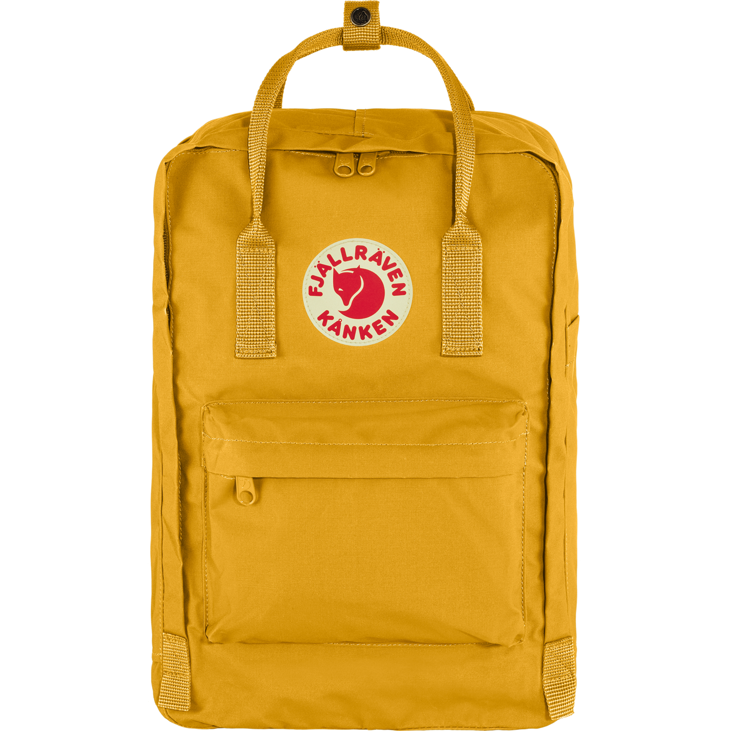 kanken laptop backpack golden yellow