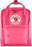 deep pink branded backpack