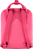 back view of pink kanken mini