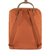 backside of kanken no. 2 - tracotta brown kanken backpack