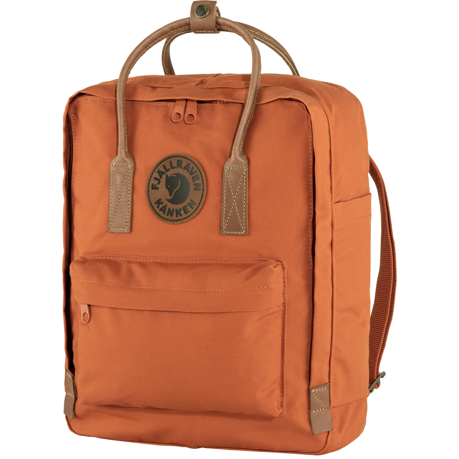 Orange kanken backpack sales
