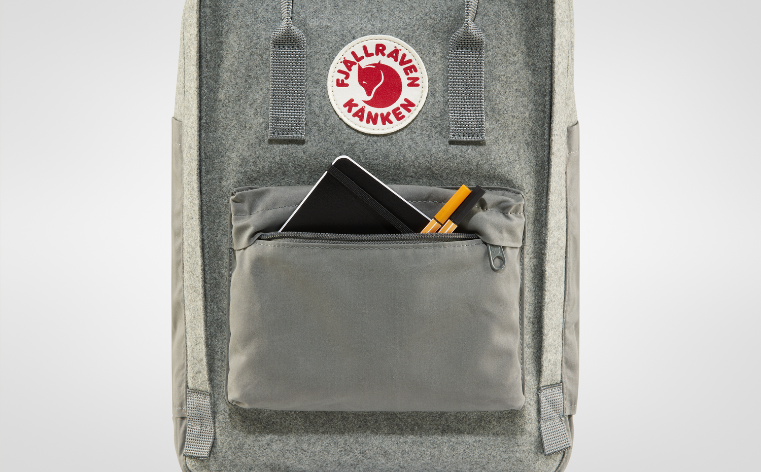front pocket of kanken laptop 15" backpack