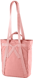 back view of Branded kanken totepack in pink colure 