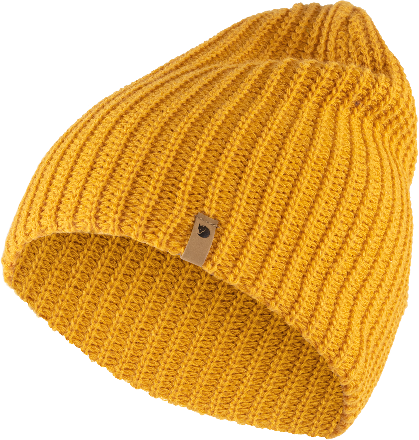 yellow winter cap