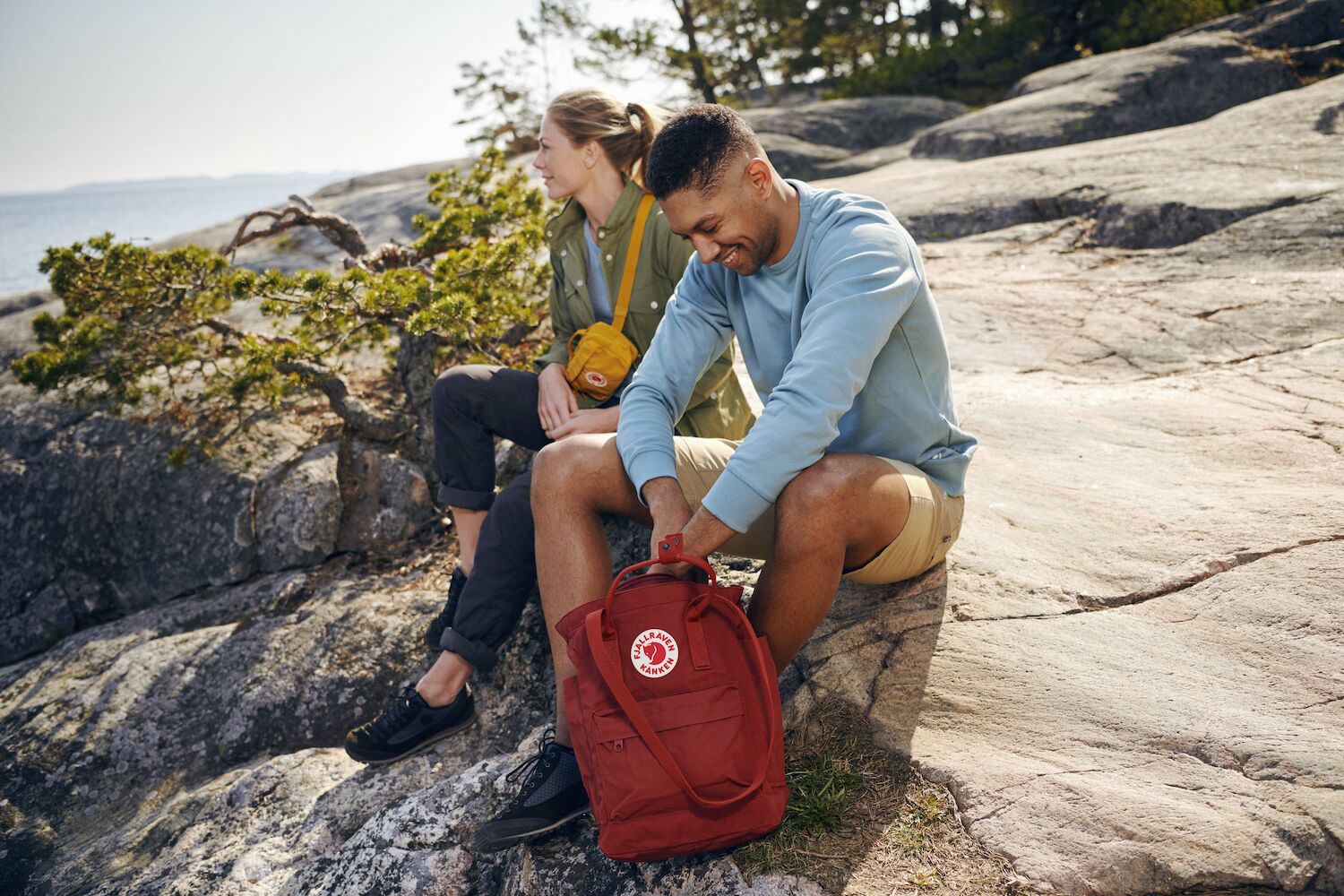 Durable Stylish Kanken backpack for outdoor travel