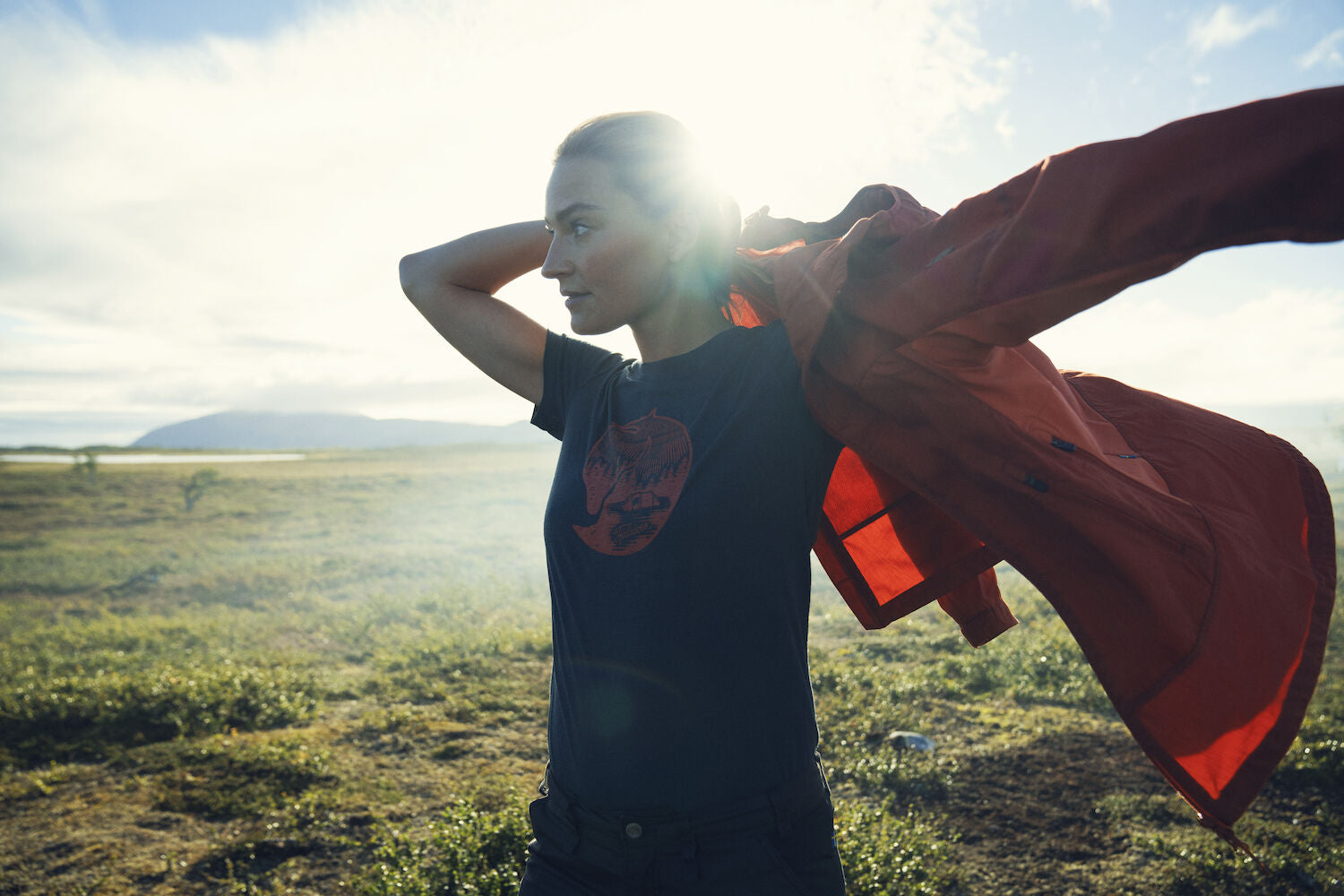 Abisko Wool Fox SS W